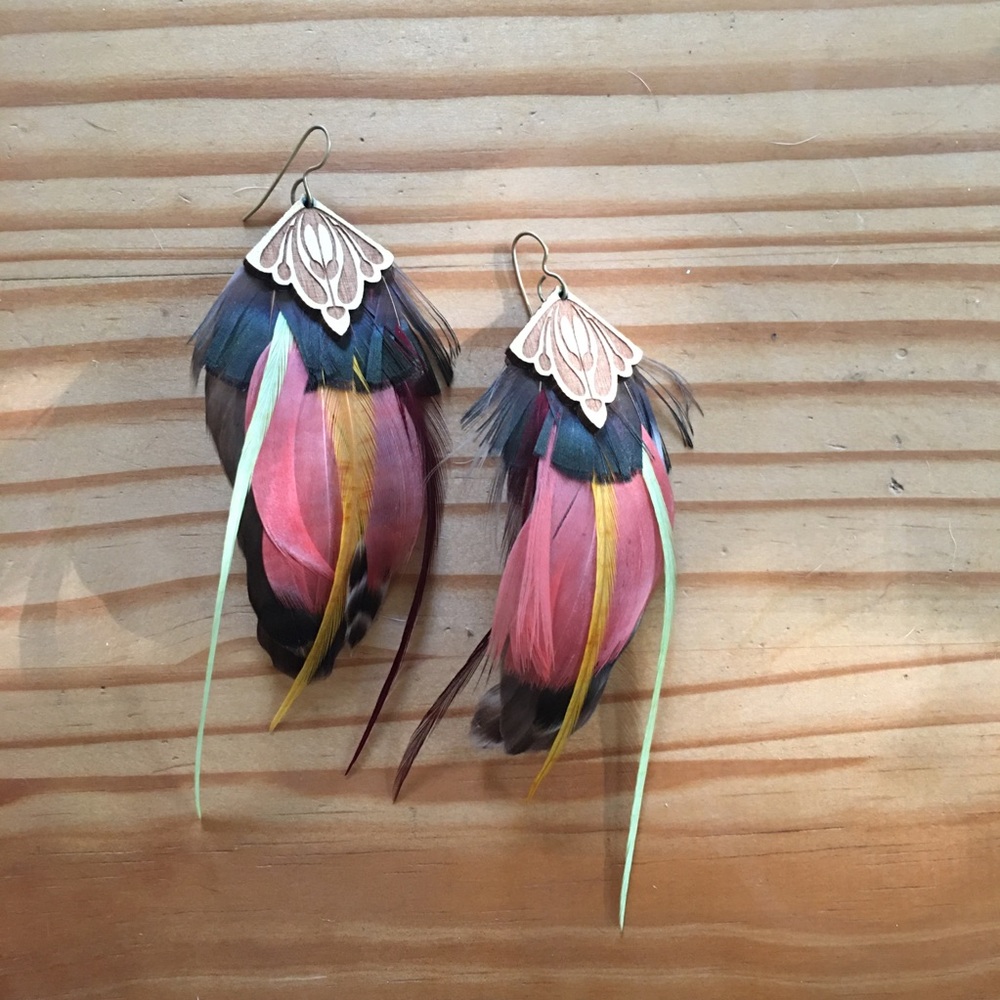 Feather Earrings